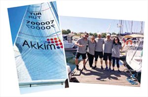 Akkim Sailing Team, Atatürk Moda Yat Yarışında 4. Oldu