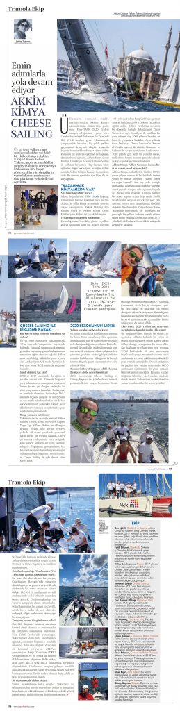 Emin Adımlarla Yola Devam Ediyor / Yacht Dergisi Röportajı – 1 Ocak 2021