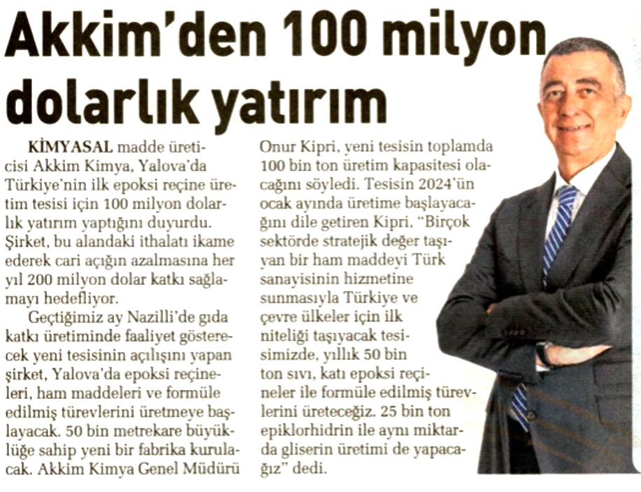 100 MILLION DOLLARS NEW INVESTMENT BY AKKIM / SABAH / 11 AUGUST 2022